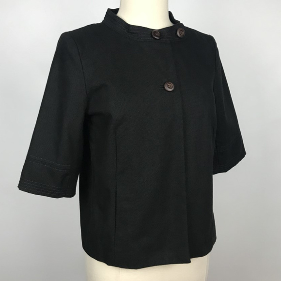 J CREW San Telmo Refined Silk Canvas Coat  New - Picture 5 of 8